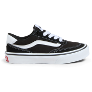 Încălțăminte copii Vans Brooklyn Ls negru/alb Suede/Canvas Black/White