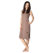 Rochie femei Drexiss Maxišaty Coffee maro