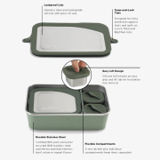 Cutie pentru mâncare Klean Kanteen Meal box 1005ml