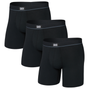 Boxeri bărbați Saxx Essential Cotton Boxer Brief Fly 3Pk
