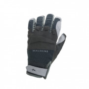 Mănuși impermeabile SealSkinz Waterproof All Weather MTB Glove negru/gri