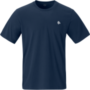 Tricou bărbați Norrona /29 cotton viking patch T-shirt albastru Indigo Night