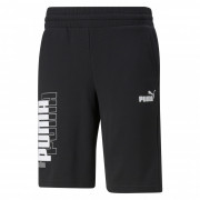 Pantaloni scurți bărbați Puma Power Logo Shorts 10"" TR negru