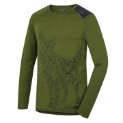 Tricou funcțional bărbați Husky Merino 100 dl. rukáv Dog