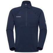 Hanorac bărbați Mammut Taiss ML Half Zip Pull Men albastru închis marine