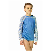 Tricou copii DucKsday Manta LS albastru/alb Blue/Off White