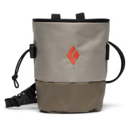 Săculeț pentru magneziu Black Diamond Mojo Zip Chalk Bag M/L gri deschis Moonstone (2018)