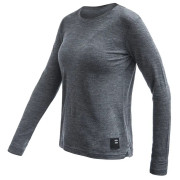 Tricou femei Sensor Merino Lite gri anthracite gray