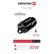 Adaptor auto Swissten Car Charger 30W