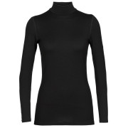 Tricou femei Icebreaker W 260 Tech LS Turtleneck negru Black