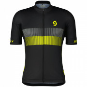 Tricou de ciclism bărbați Scott RC Team 10 SS negru/galben