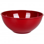 Castron cu capac Bo-Camp Bowl melamine with lid large roșu Red/White