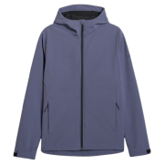 Geacă bărbați 4F Softshell Jacket M362 albastru închis DENIM