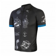 Tricou de ciclism bărbați Sensor Cyklo Tour negru