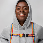 Curea de piept Fjällräven Kånken Rainbow Chest Strap