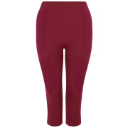 Pantaloni funcționali femei Dare 2b In The Zone II 3/4 Legging roșu Fig