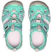 Sandale copii Keen Seacamp II Cnx Children Bright Aqua/Giggle Pink
