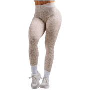 Colanți femei Nebbia Push-Up Compression Leopard Leggings Primal
