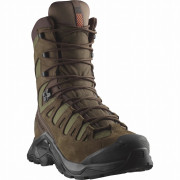 Încălțăminte bărbați Salomon Quest Tracker High Gore-Tex maro Earth Brown / Ranger Green / Black