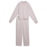 Tepláková souprava Puma Loungewear Standard Sweat Suitt FL roz Misty Pink