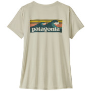 Tricou femei Patagonia Women's Capilene Cool Daily Shirt - Boardshort Logo