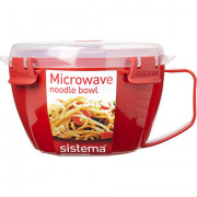 Miska na nudle Sistema Microwave Noodle Bowl roșu