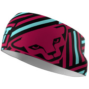 Bentiță Dynafit Graphic Performance Headband negru/roșu