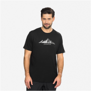 Tricou funcțional bărbați Viking Lenta negru black