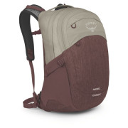 Rucsac urban Osprey Parsec roșu/maro sawdust tan/raisin red