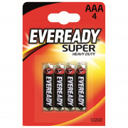 Baterie Energizer Eveready super AAA/4pack negru