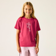 Tricou copii Regatta Aria Deep Pink