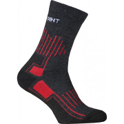 Șosete High Point Lord 2.0 Merino negru/roșu Black/red