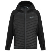 Geacă copii Regatta Junior Andreson Hybrid Black/Sealgr negru/gri Black/Sealgr