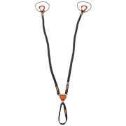 Buclă Camp X-Gyro Leash - 92/147 Cm negru/portocaliu
