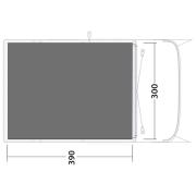 Folie sub cort Outwell Footprint Flagstaff / Nashville / Monterey 5 Air