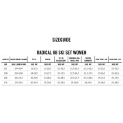 Set pentru schi alpin Dynafit Radical 88 Ski Set Women