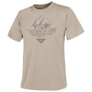 Tricou bărbați Helikon-Tex T-Shirt (Outback Life) bej Khaki