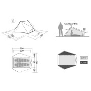 Cort turistic Robens Via 2 UL