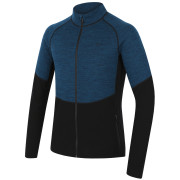 Hanorac bărbați MOOA Merino 3D 240 albastru lagoon blue
