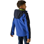 Geacă softshell copii Regatta Haydenbury Navy/Olympian Blue