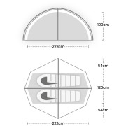 Cort turistic Terra Nova Equipment Helm Compact 2