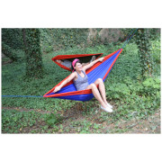 Hamac Hamaka.eu Single modro-červeno-modrá