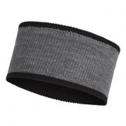 Banderolă Buff Crossknit Headband negru/gri