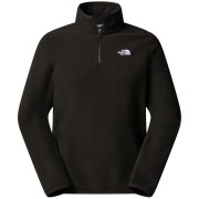Hanorac bărbați The North Face M Glacier Fleece 1/4 Zip Jacket negru TNF BLACK