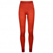 Chiloți funcționali femei Ortovox W's 230 Competition Long Pants roșu