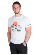 Tricou bărbați Northfinder Birger alb 377white