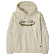 Hanorac bărbați Patagonia Men's '95 Oval Logo Uprisal Hoody alb Birch White