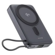 Powerbank Swissten 10000 mAh Qi2 MagSafe power bank gri