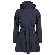 Geacă lungă de iarnă femei Fundango Charlotte Trenchcoat albastru închis patriot blue