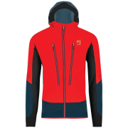 Geacă de iarnă bărbați Karpos Alagna Plus Evo Jacket roșu Fiery Red/Midnight